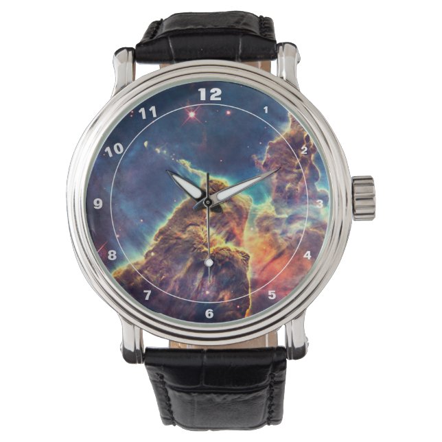 Hubble & Mystic Mountain - Buitenruimte (horloge) Horloge (Voorkant)