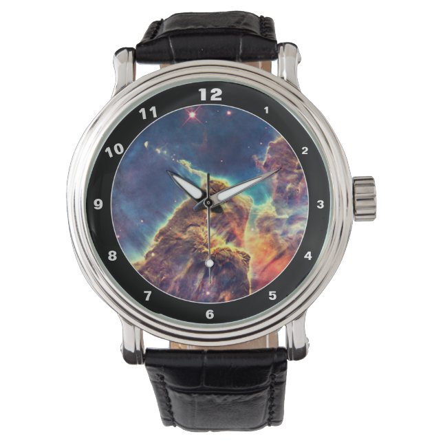 Hubble & Mystic Mountain - Buitenruimte (horloge) Horloge (Voorkant)