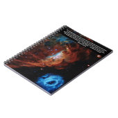 Hubble Nebula Scientist Quotation Notebook Notitieboek (Linkerzijde)