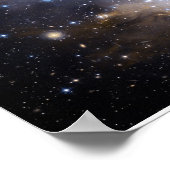 Hubble Observes Baby sterren in de buurt van Galax Poster (Hoek)