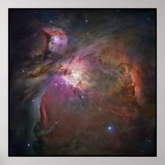 Hubble Orion Nebula Poster (Voorkant)