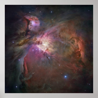Hubble Panoramiek Uitzicht Orion Nebula Poster