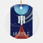 Hubble poort naar het universum keramisch ornament (Achterkant)