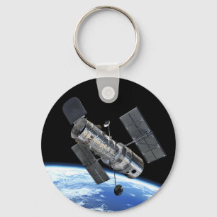 Hubble-ruimtetelescoop in een baan om de aarde NAS Sleutelhanger