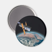 Hubble Ruimtetelescoop Ronde Sterrenkunde Magneet (Voorkant / Achterkant)