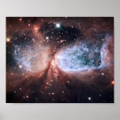 Hubble Sneeuwengel 10x8 Poster (Voorkant)