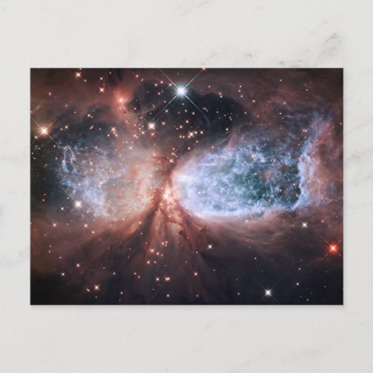 Hubble Sneeuwengel Briefkaart (Voorkant)