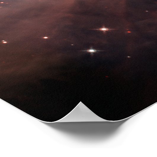 Hubble Snow Angel Poster (Hoek)