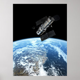 Hubble Space Telescope 18x24 (18x24) Poster