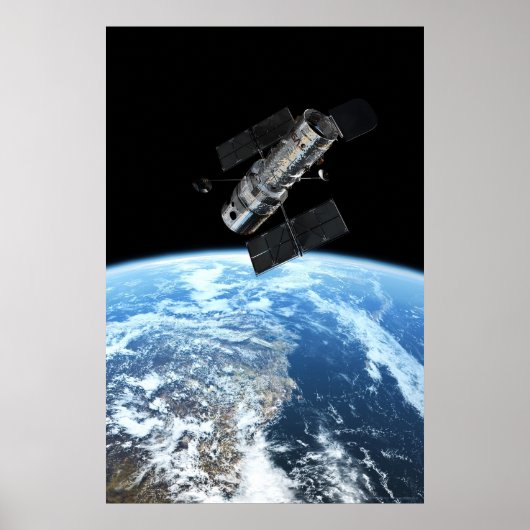 Hubble Space Telescope 20x30 (21x31) Poster (Voorkant)