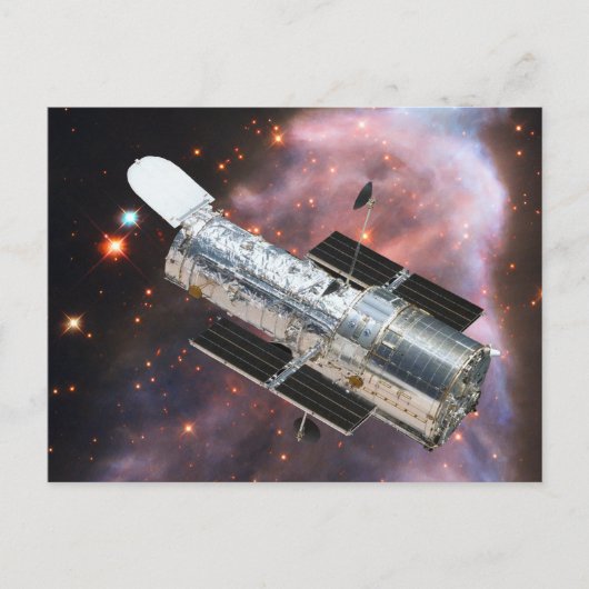 Hubble Space Telescope Briefkaart (Voorkant)