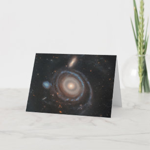 Hubble Space Telescope Bullseye Galaxy Bedankkaart