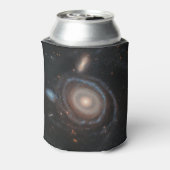 Hubble Space Telescope Bullseye Galaxy Blikjeskoeler (Blikje Achterkant)