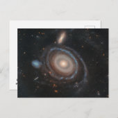 Hubble Space Telescope Bullseye Galaxy Briefkaart (Voorkant / Achterkant)