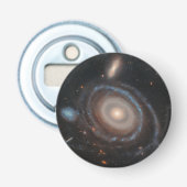 Hubble Space Telescope Bullseye Galaxy Button Flesopener (Voorkant)