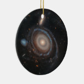 Hubble Space Telescope Bullseye Galaxy Keramisch Ornament (Rechts)