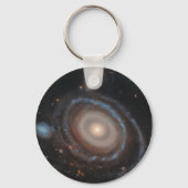 Hubble Space Telescope Bullseye Galaxy Sleutelhanger (Voorkant)
