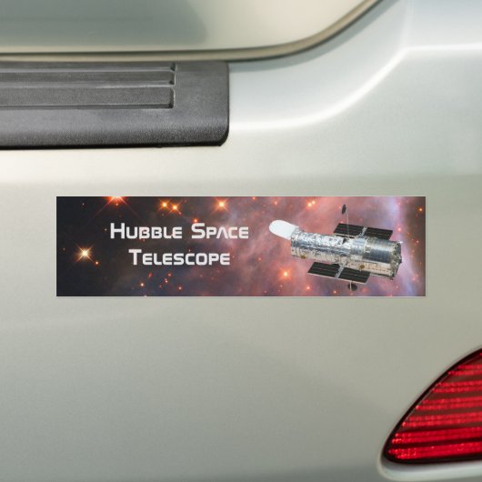 Hubble Space Telescope Bumpersticker (Op auto)