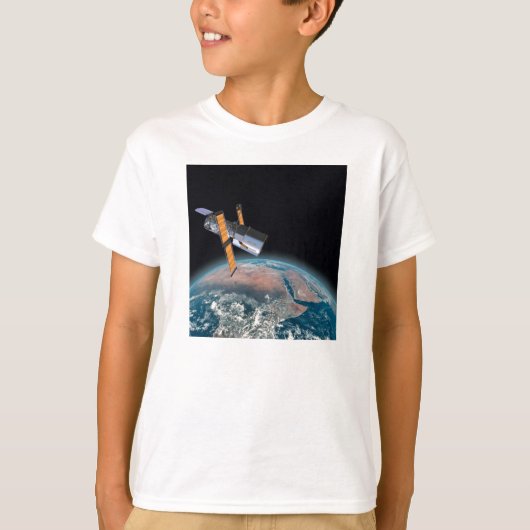 Hubble Space Telescope Dark Astronomy T-shirt (Voorkant)