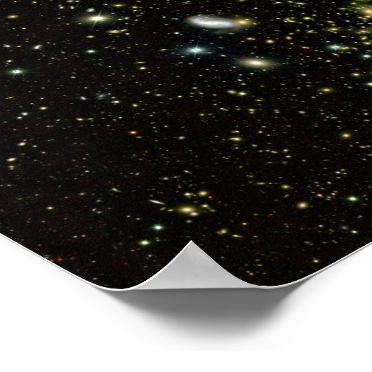 Hubble Space Telescope Deep Field Poster (Hoek)