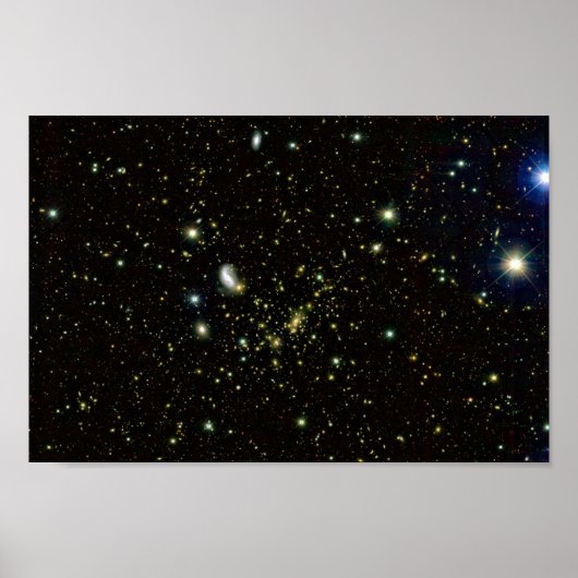 Hubble Space Telescope Deep Field Poster (Voorkant)