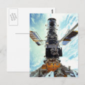 Hubble Space Telescope en astronauten Briefkaart (Voorkant / Achterkant)