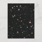 Hubble Space Telescope Field of Galaxies Briefkaart (Voorkant)