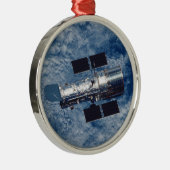 Hubble Space Telescope HST Metalen Ornament (Rechts)