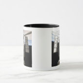 Hubble Space Telescope in Atlantis cargo bay Mok (Midden)