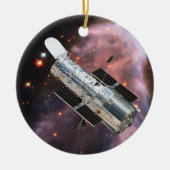 Hubble Space Telescope Keramisch Ornament (Voorkant)