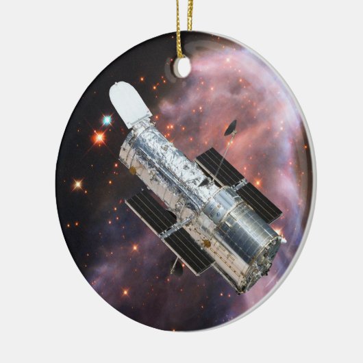 Hubble Space Telescope Keramisch Ornament (Links)