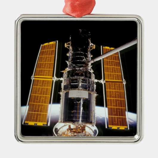Hubble Space Telescope Metalen Ornament (Voorkant)