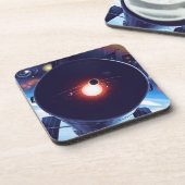 Hubble Space Telescope Poster. Bier Onderzetter (Linkerzijde)