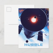 Hubble Space Telescope Poster. Briefkaart (Voorkant / Achterkant)