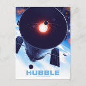 Hubble Space Telescope Poster. Briefkaart (Voorkant)