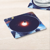 Hubble Space Telescope Poster. Kartonnen Onderzetters (Schuin)