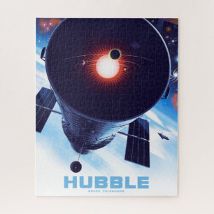 Hubble Space Telescope Poster. Legpuzzel