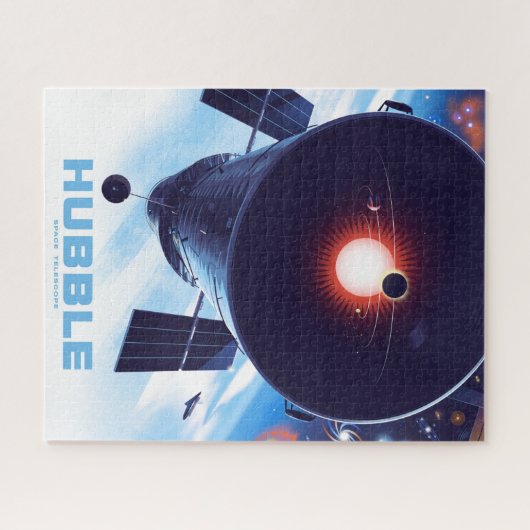 Hubble Space Telescope Poster. Legpuzzel (Horizontaal)