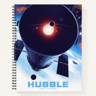 Hubble Space Telescope Poster. Notitieboek
