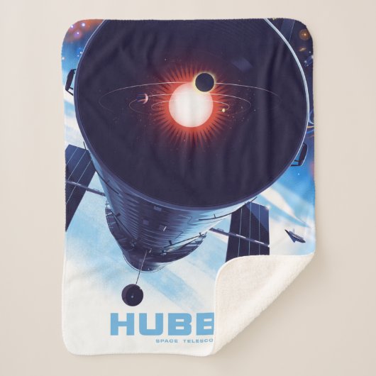 Hubble Space Telescope Poster. Sherpa Deken (Voorkant)