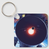 Hubble Space Telescope Poster. Sleutelhanger (Voorkant)