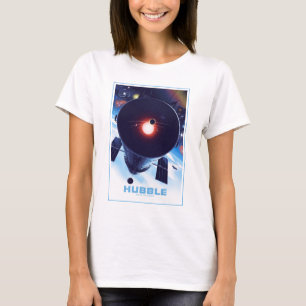 Hubble Space Telescope Poster. T-shirt