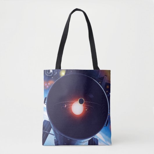 Hubble Space Telescope Poster. Tote Bag (Voorkant)