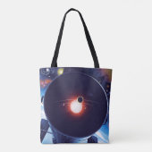 Hubble Space Telescope Poster. Tote Bag (Achterkant)