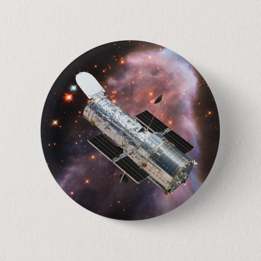 Hubble Space Telescope Ronde Button 5,7 Cm (Voorkant)