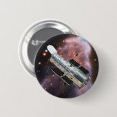 Hubble Space Telescope Ronde Button 5,7 Cm (Voorkant /achterkant)
