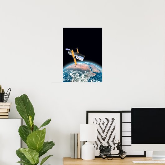 Hubble Space Telescope Small Space Poster/Print Poster (Thuiskantoor)