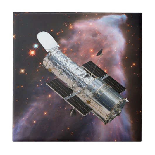 Hubble Space Telescope Tegeltje (Voorkant)