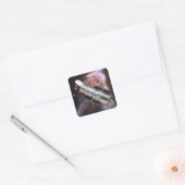 Hubble Space Telescope Vierkante Sticker (Envelop)