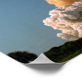 Hubble Space Telescope zet NASA op Poster (Hoek)